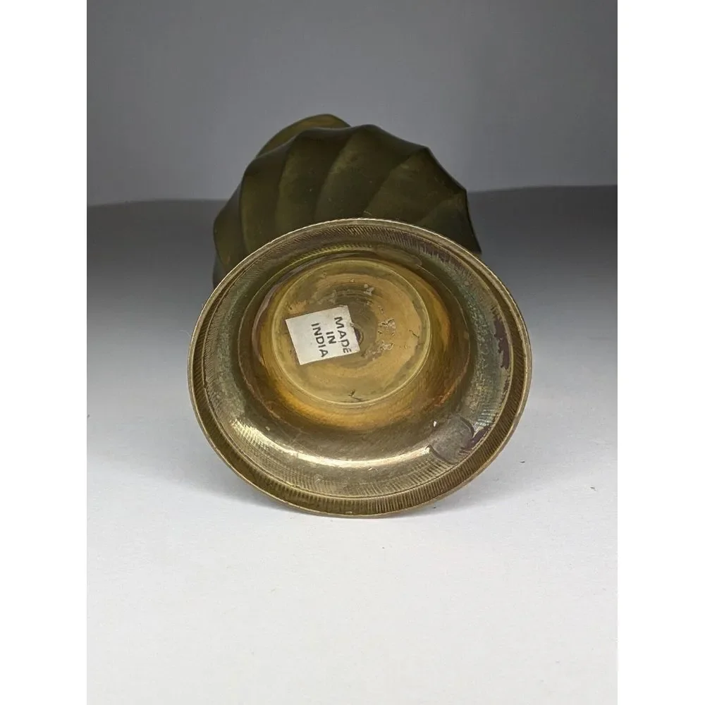 Vintage Brass Creamer Pitcher Made In India 4.5
